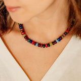 Autumn Candy Beaded Necklace