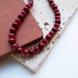 Berry Beaded Necklace