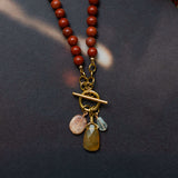 Mesa Beaded Charm Necklace