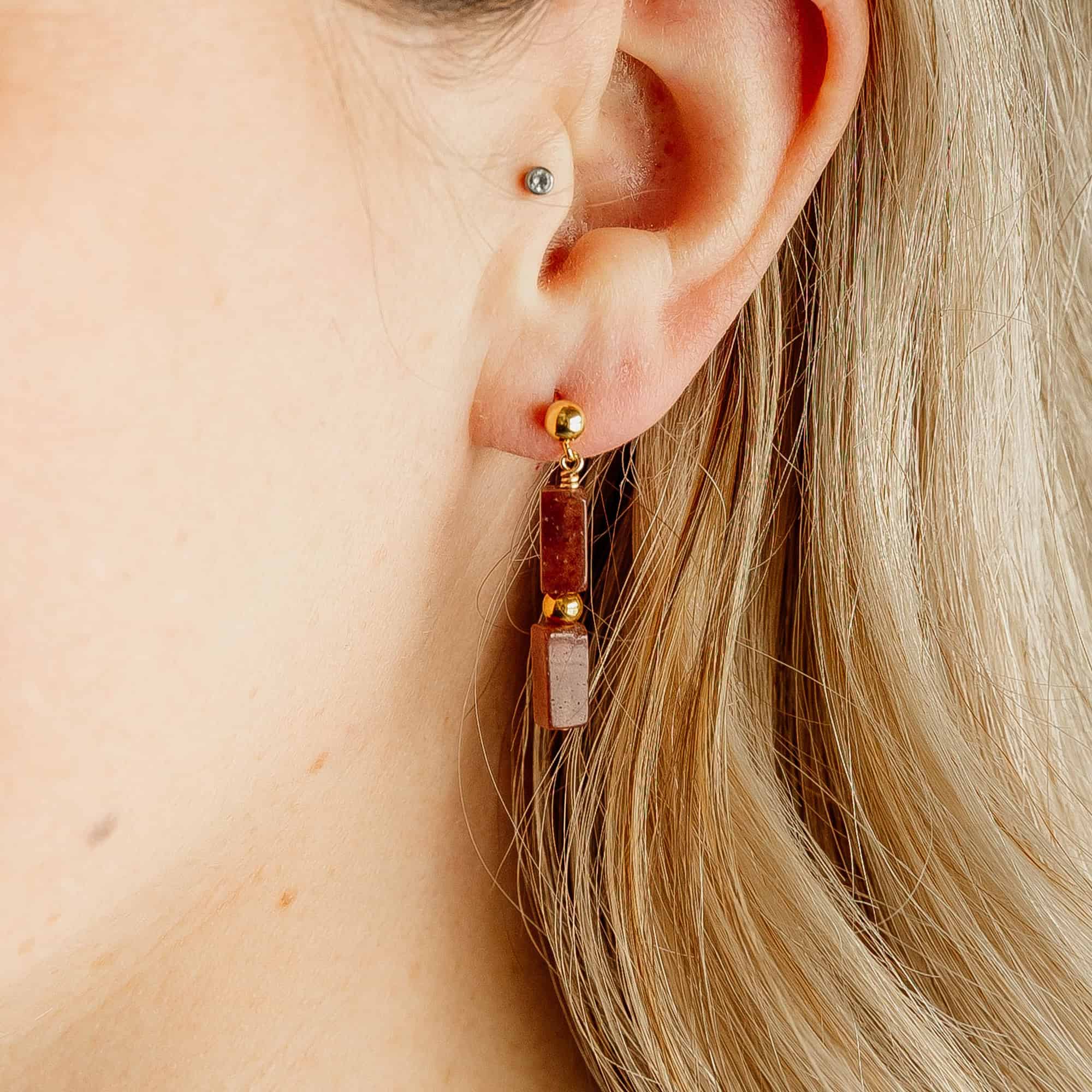 Mocha Arden Earrings