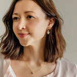 Pearl Heart Ellis Earrings