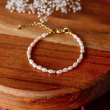 Pink Grace Pearl Bracelet