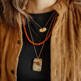 Ridge Stone Necklace
