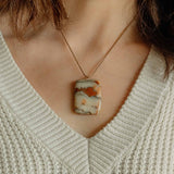 Ridge Stone Necklace
