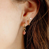 Mini Heart Stud Earrings