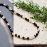 Brown Rowan Necklace