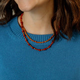 Clementine Beaded Necklace
