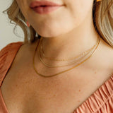 Lily Curb Chain Necklace