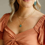 casual luxury curb chain necklace