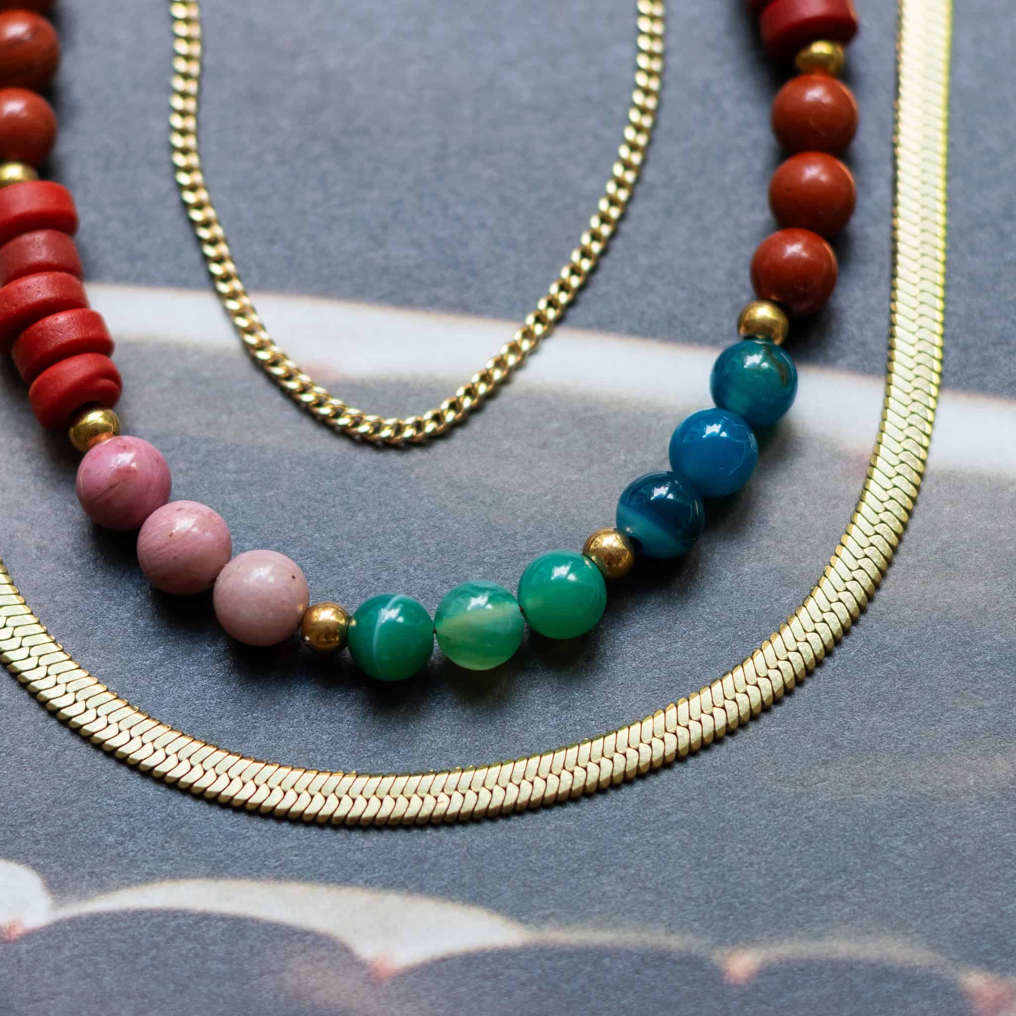 Phoebe Gemstone Necklace