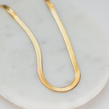 Kate Herringbone Chain Necklace