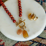 Mesa Beaded Charm Necklace