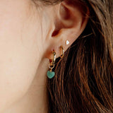 Mini Heart Stud Earrings