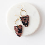 Moody Black Francis Earrings