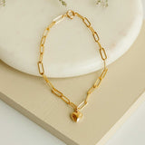 Puff Heart Aria Bracelet