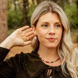 White Ellis Earrings