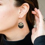 Black Oakleigh Earrings