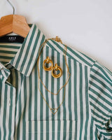 Gold Knot Earrings