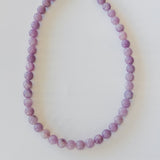 Anika Purple Beaded Necklace