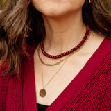 Berry Beaded Necklace