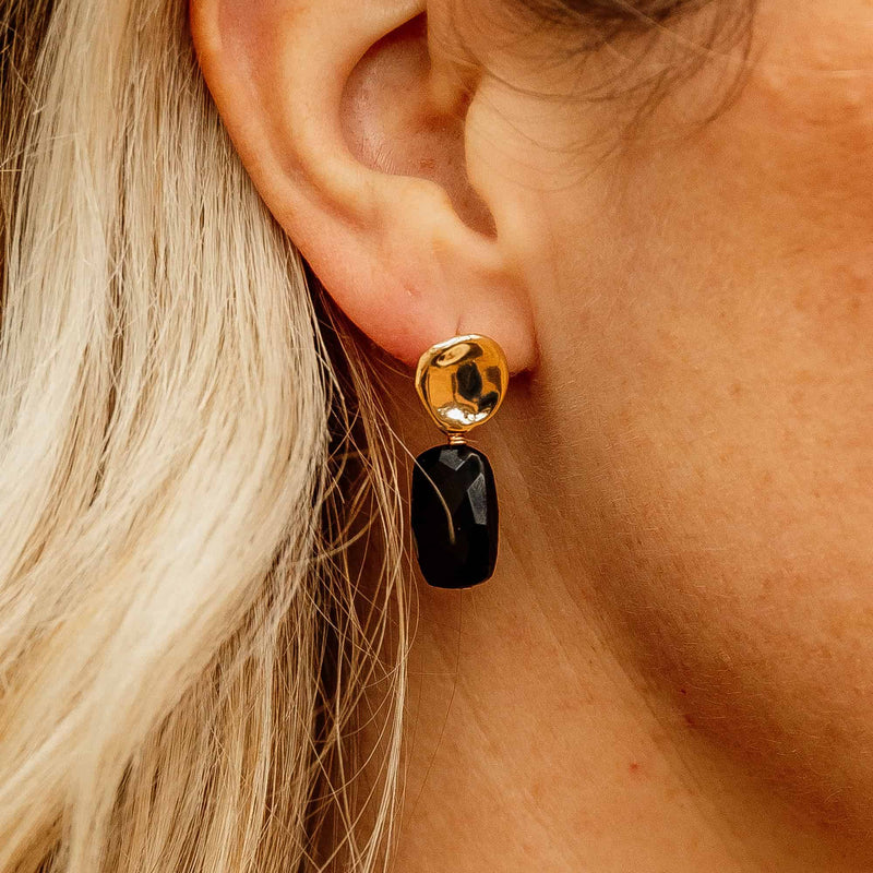 Black Ellis Earrings