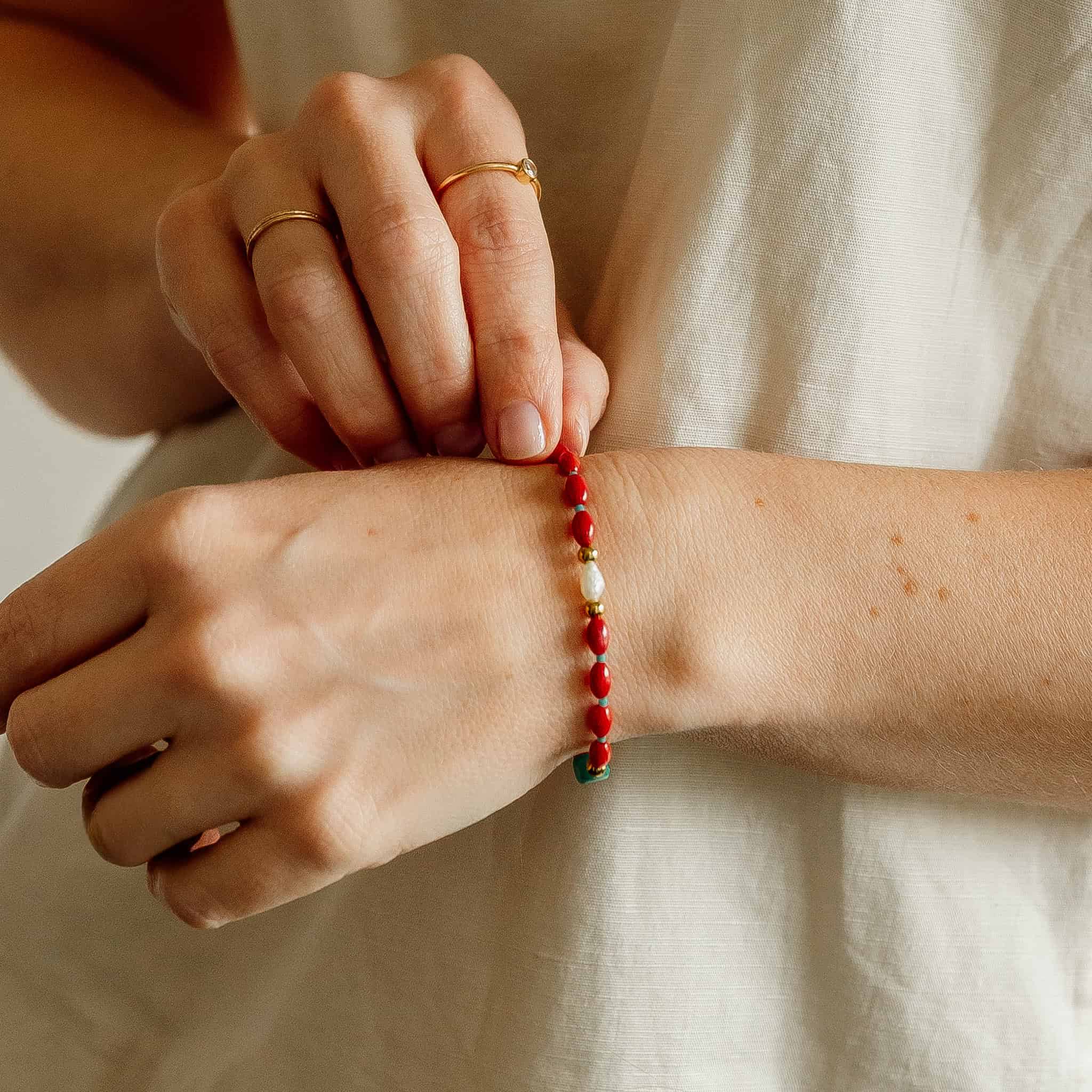Catalina Beaded Bracelet