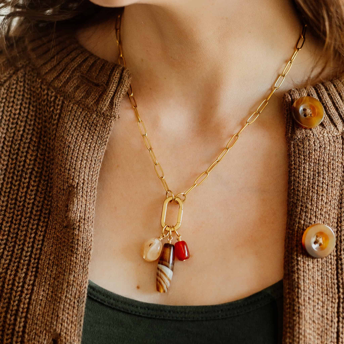 Elle Charm Necklace
