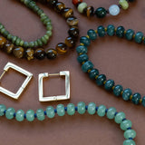 Green Margot Beaded Necklace