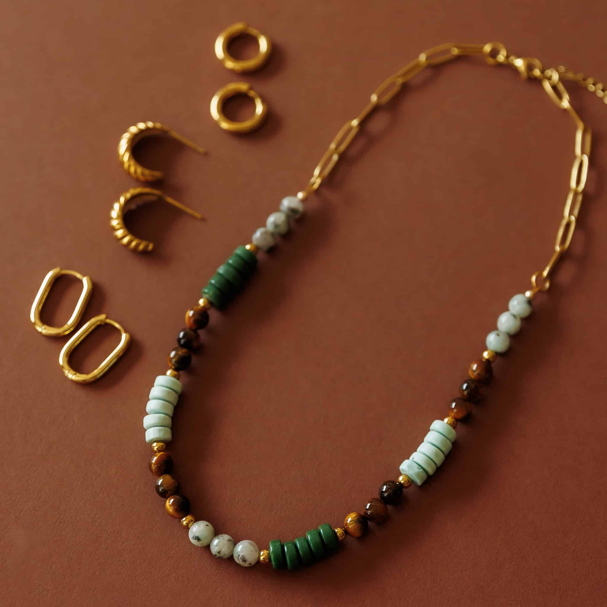 Green Phoebe Necklace