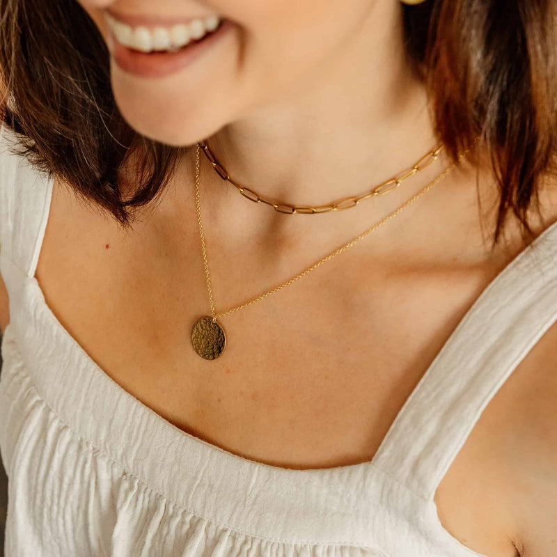 Helen Coin Necklace