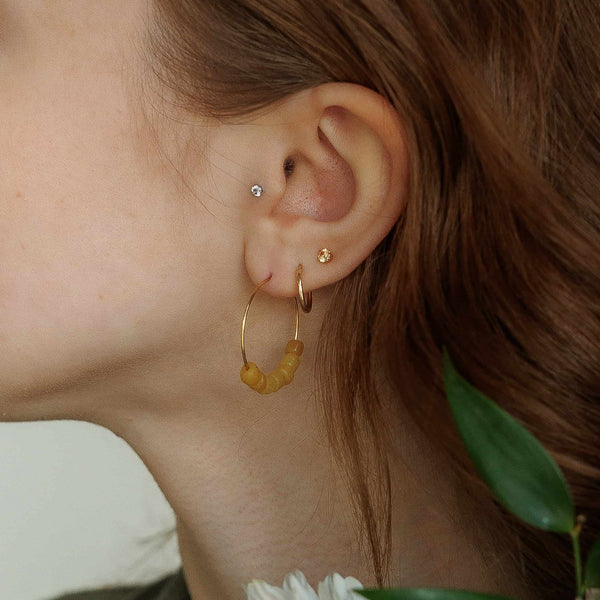 Honey Ellen Hoop Earrings