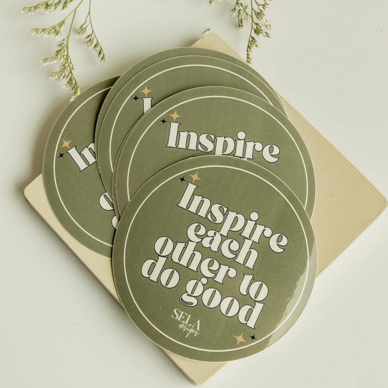 Inspire Sticker Inspire Stickers – Sela Designs