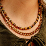 Laurel Beaded Necklace