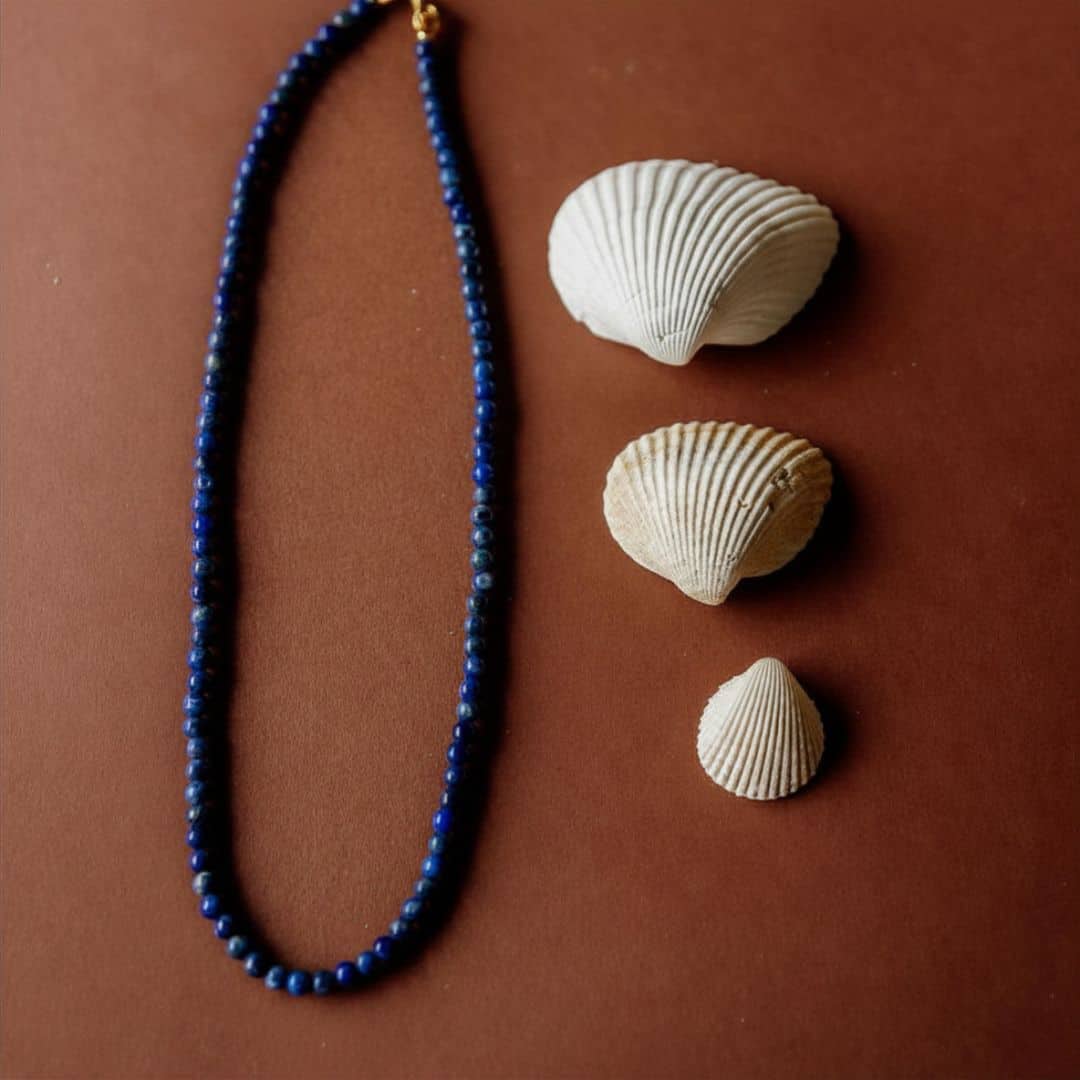 Midnight Bay Beaded Necklace