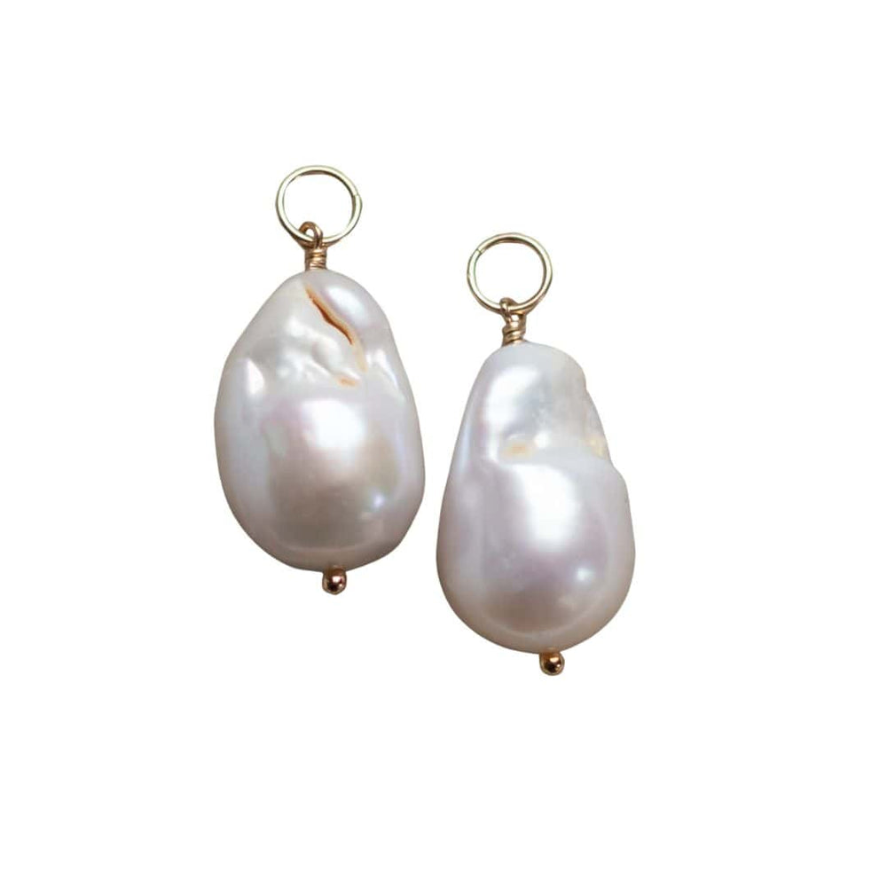 ★MISSOMA★ Pearl Mix & Match Charm Hoop Earring Set Pearl Mix & Match Charm Hoop Earring Set | 18ct Gold Vermeil