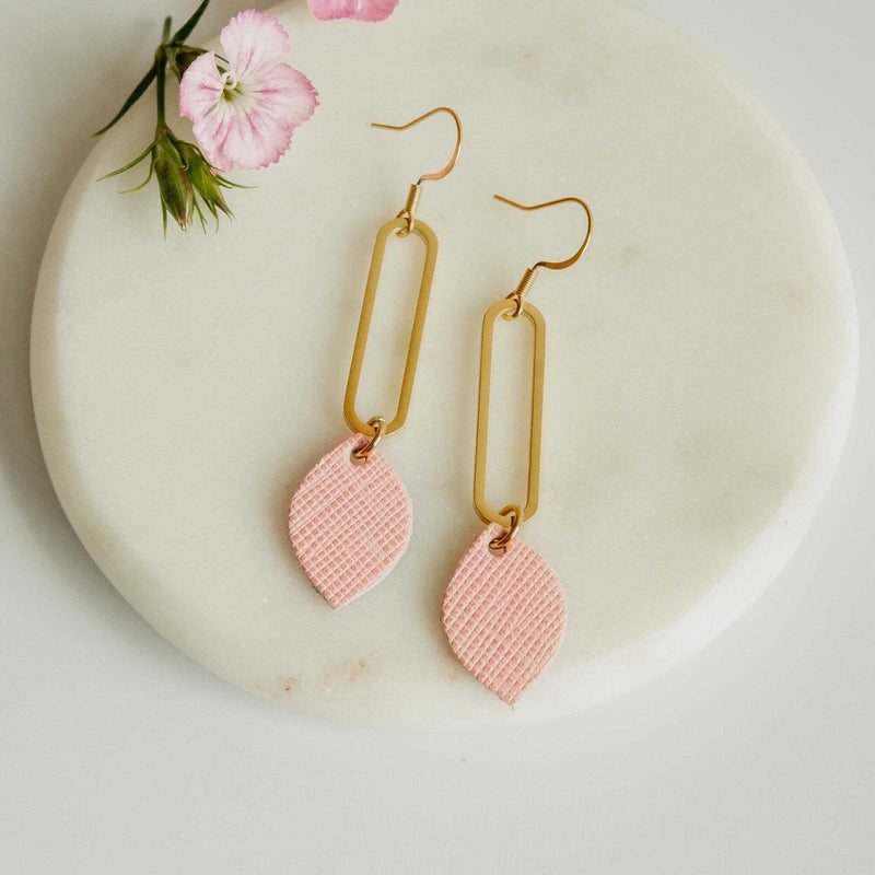 Pink Lyn Earrings
