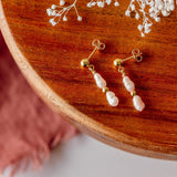 Pink Pearl Gabi Earrings