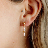 Pink Pearl Gabi Earrings