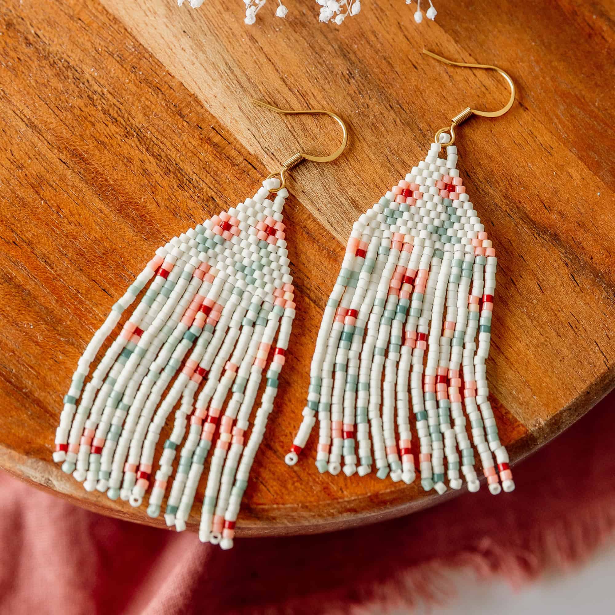 Primrose Beaded Earrings