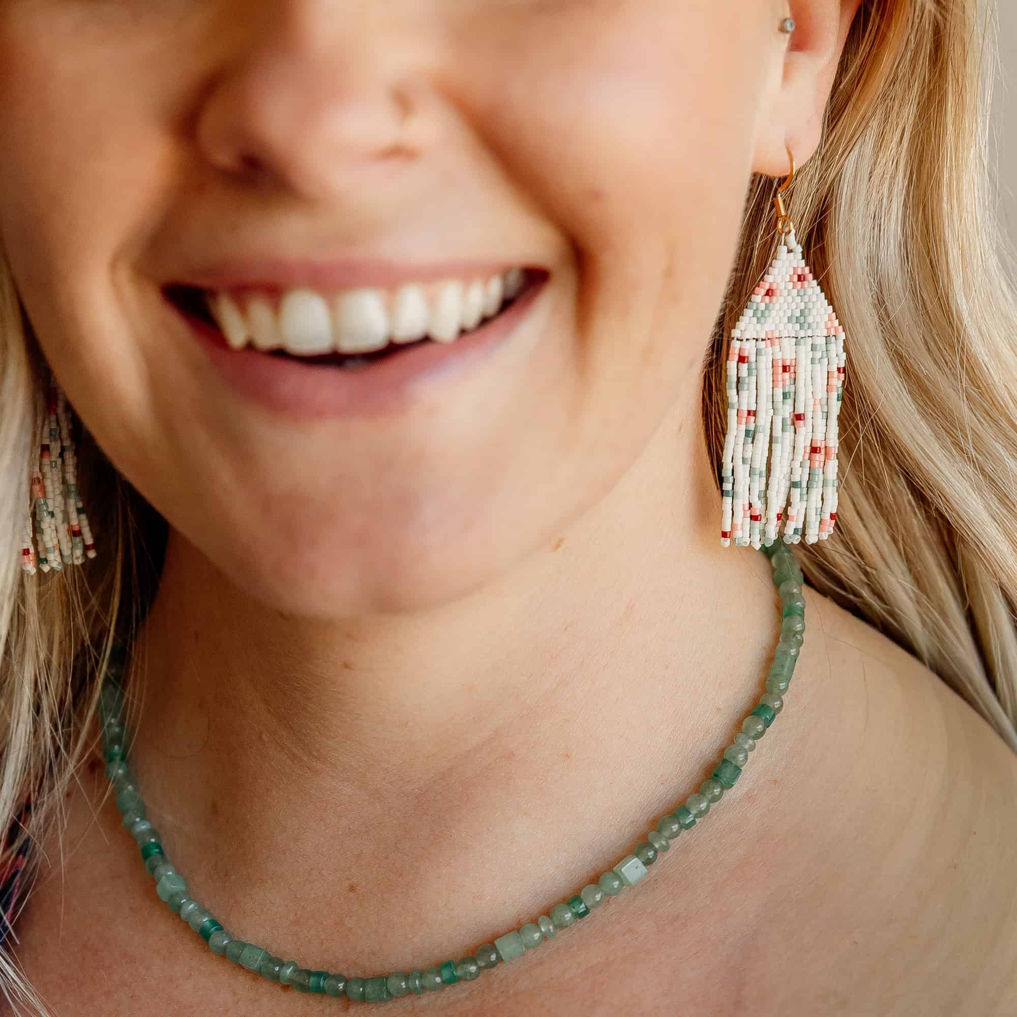 Primrose Beaded Earrings
