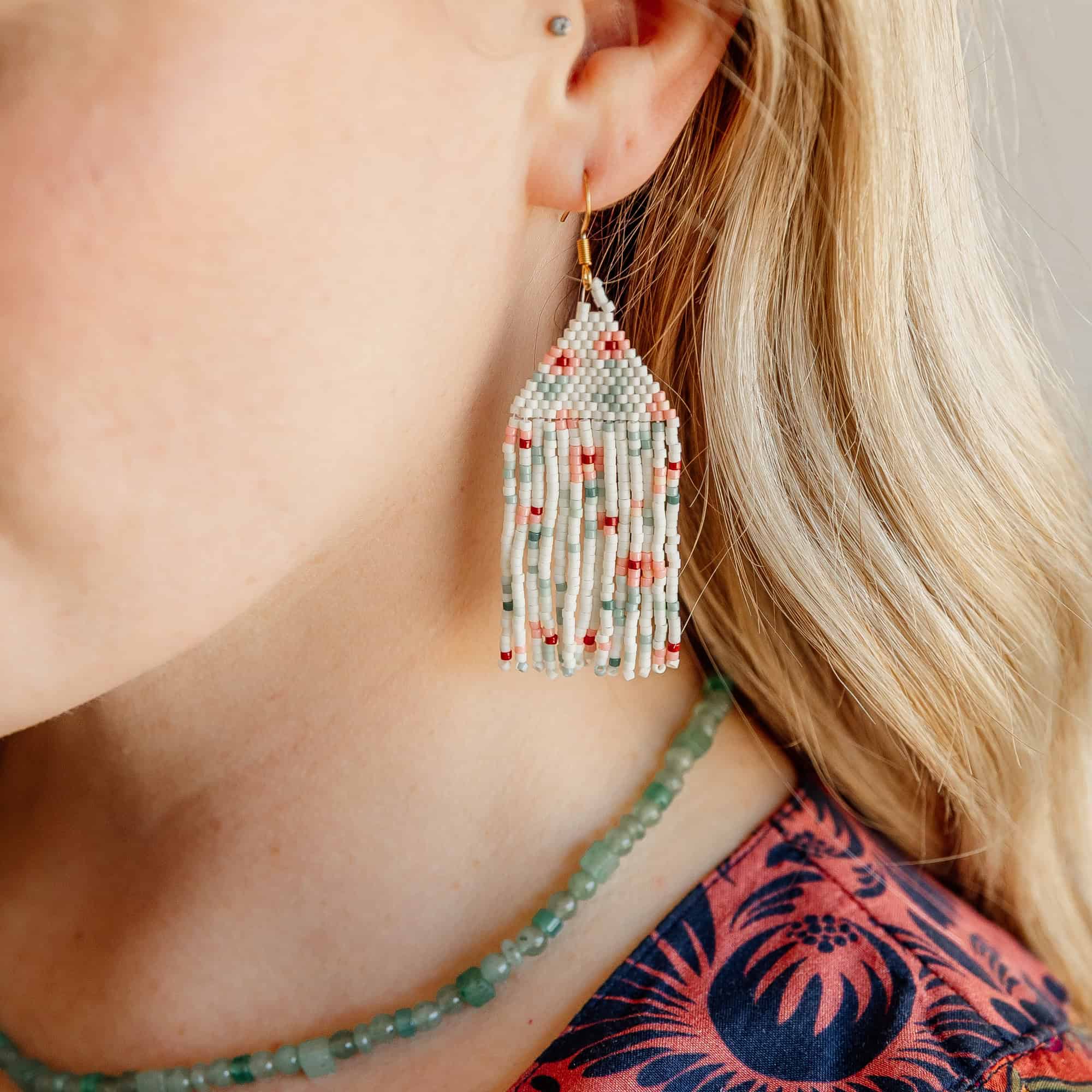 Primrose Beaded Earrings
