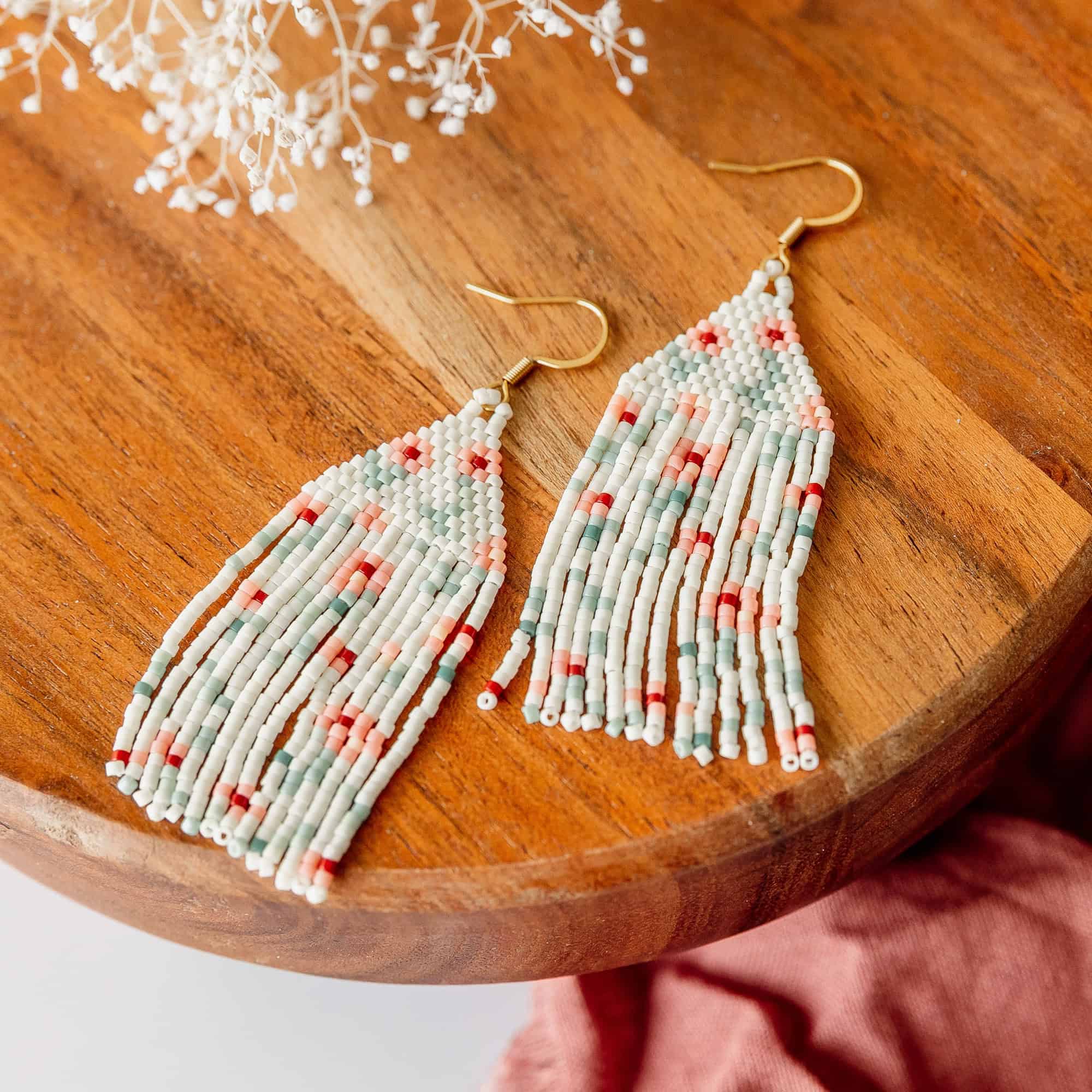 Primrose Beaded Earrings