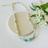 Sea Salt Cove Gemstone Necklace