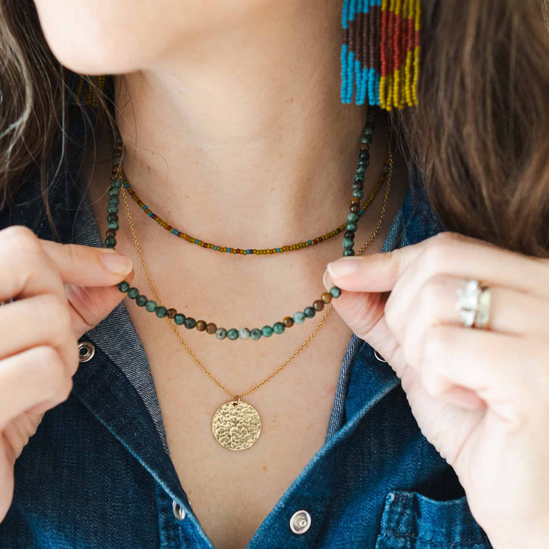 Selva Beaded Necklace