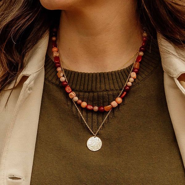 Terra Beaded Necklace