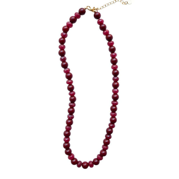 Berry Beaded Necklace