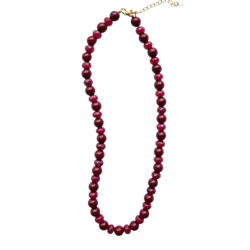 Berry Beaded Necklace