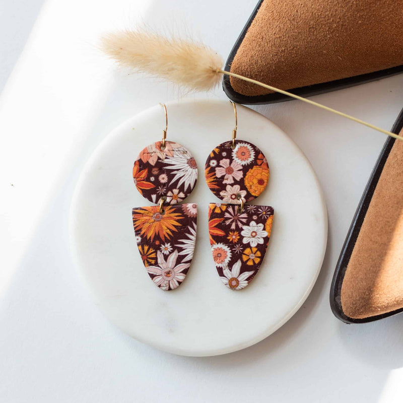 Boho Autumn Drew Earrings