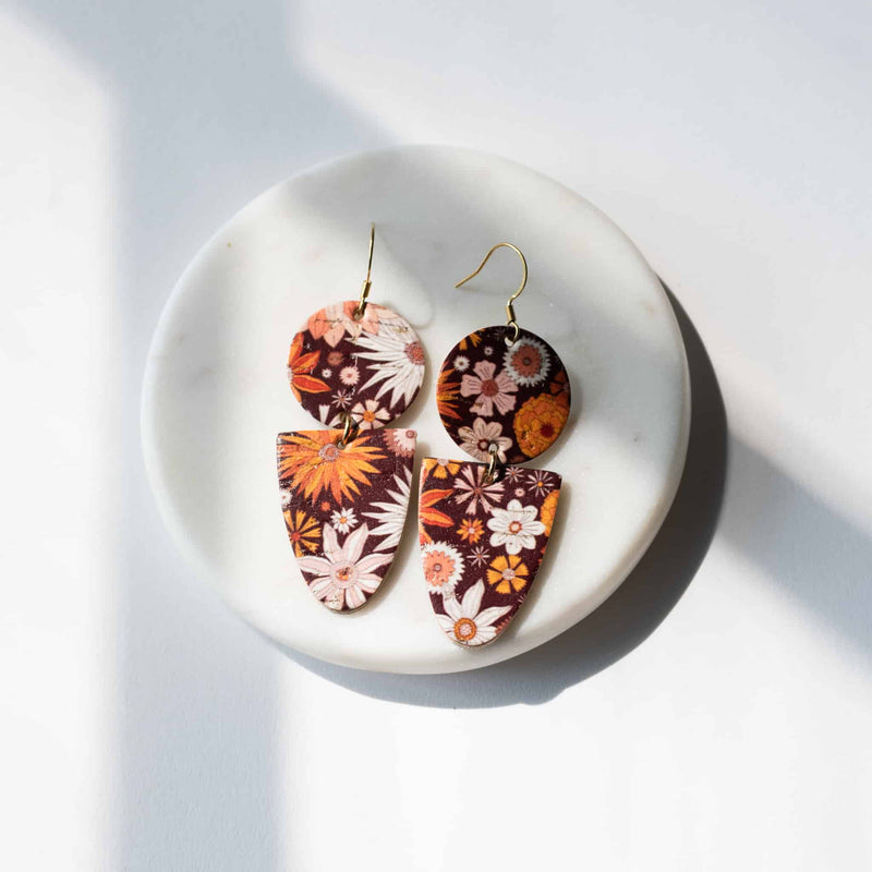 Boho Autumn Drew Earrings