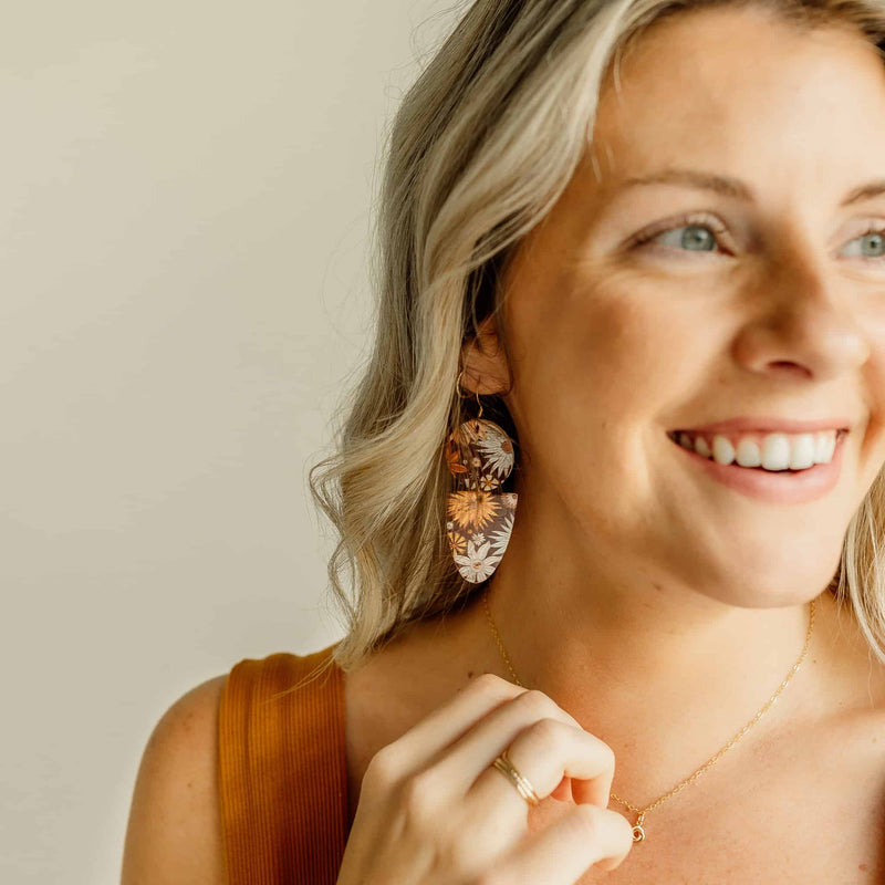 Boho Autumn Drew Earrings